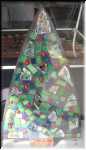 Xmas Paua mosaic tree Eastborne Wellington