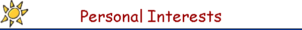 Personal Interests