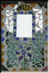 Mosaic Bee Mirror